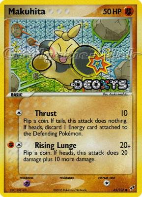 065 / 107 Makuhita comune foil speciale (EN) -NEAR MINT-