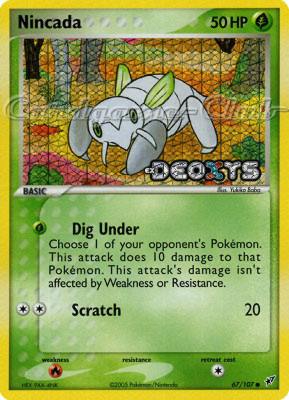 067 / 107 Nincada comune foil speciale (EN) -NEAR MINT-