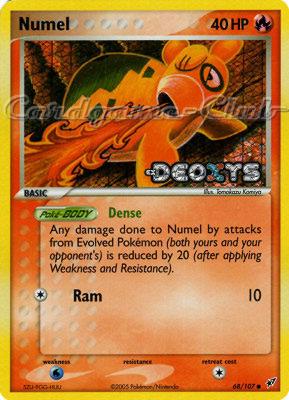 068 / 107 Numel comune foil speciale (EN) -NEAR MINT-