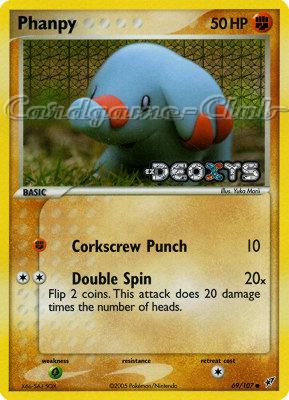 069 / 107 Phanpy comune foil speciale (EN) -NEAR MINT-
