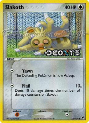 073 / 107 Slakoth comune foil speciale (EN) -NEAR MINT-
