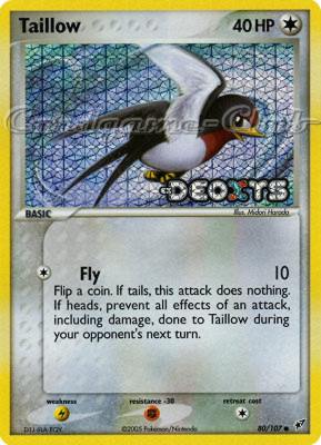 080 / 107 Taillow comune foil speciale (EN) -NEAR MINT-