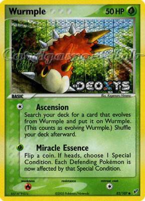 082 / 107 Wurmple comune foil speciale (EN) -NEAR MINT-