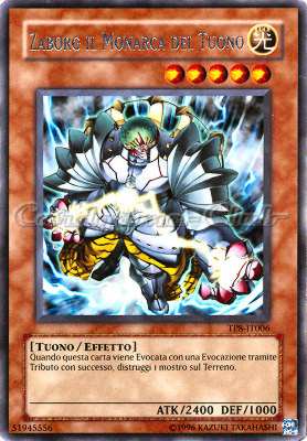 TP8-IT006 Zaborg il Monarca del Tuono rara Unlimited (IT) -NEAR MINT-