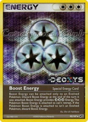 093 / 107 Boost Energy non comune foil speciale (EN) -NEAR MINT-