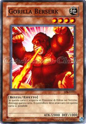 TP8-IT011 Gorilla Berserk comune Unlimited (IT) -NEAR MINT-