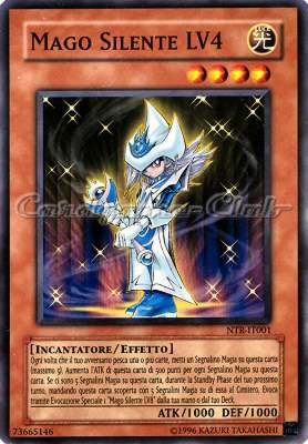 NTR-IT001 Mago Silente LV4 super rara Unlimited (IT) -NEAR MINT-