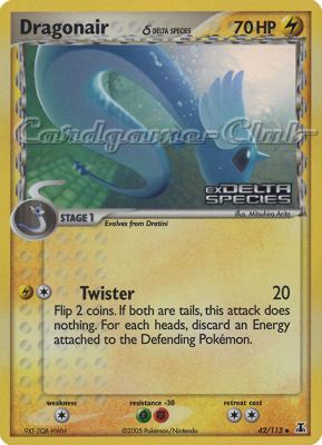 042 / 113 Dragonair Delta Species non comune foil speciale (EN) -NEAR MINT-