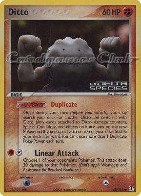 062 / 113 Ditto (Geodude) comune foil speciale (EN) -NEAR MINT-