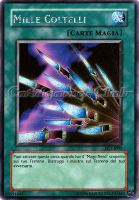 PCY-I003 Mille Coltelli rara segreta Unlimited (IT) -NEAR MINT-