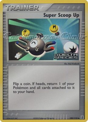 100 / 113 Super Scoop Up non comune foil speciale (EN) -NEAR MINT-