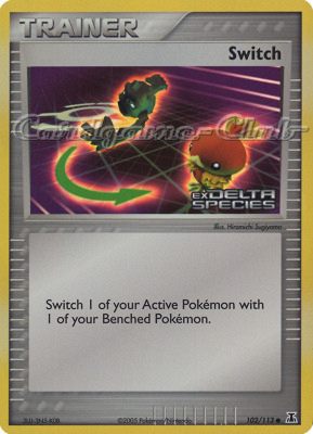 102 / 113 Switch comune foil speciale (EN) -NEAR MINT-