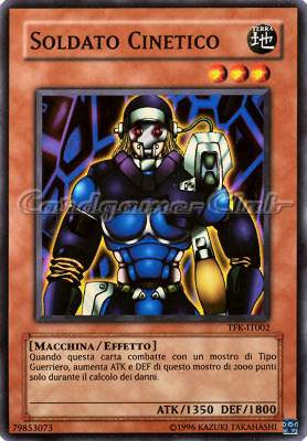 TFK-IT002 Soldato Cinetico super rara Unlimited (IT) -NEAR MINT-