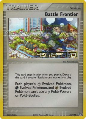 075 / 106 Battle Frontier non comune foil speciale (EN) -NEAR MINT-