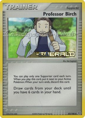 082 / 106 Professor Birch non comune foil speciale (EN) -NEAR MINT-