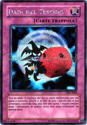 TSC-I003 Dadi del Teschio rara segreta Unlimited (IT) -NEAR MINT-