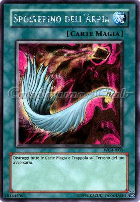 WC4-I003 Spolverino dell'Arpia rara segreta Unlimited (IT) -NEAR MINT-