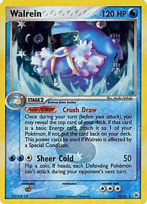 015 / 101 Walrein rara foil speciale (EN)  -PLAYED-