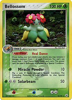 016 / 101 Bellossom rara foil speciale (EN) -NEAR MINT-