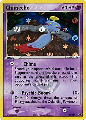 017 / 101 Chimecho rara foil speciale (EN) -NEAR MINT-