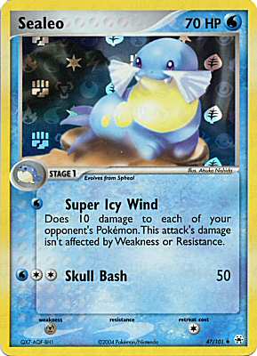 047 / 101 Sealeo non comune foil speciale (EN) -NEAR MINT-