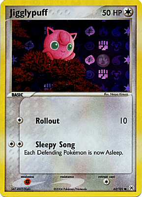 063 / 101 Jigglypuff comune foil speciale (EN)  -GOOD-