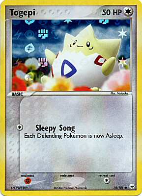 078 / 101 Togepi comune foil speciale (EN) -NEAR MINT-