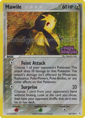 023 / 110 Mawile rara foil speciale (EN) -NEAR MINT-