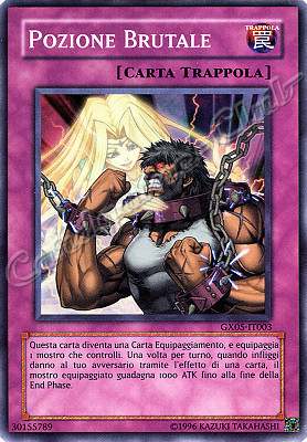 GX05-IT003 Pozione Brutale super rara Unlimited (IT) -NEAR MINT-