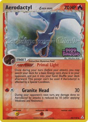 035 / 110 Aerodactyl Delta Species non comune foil speciale (EN) -NEAR MINT-