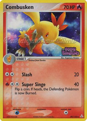 039 / 110 Combusken non comune foil speciale (EN) -NEAR MINT-