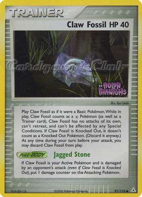 091 / 110 Claw Fossil HP 40 comune foil speciale (EN) -NEAR MINT-