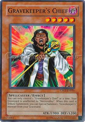 CP03-EN016 Gravekeeper's Chief comune (EN) -NEAR MINT-
