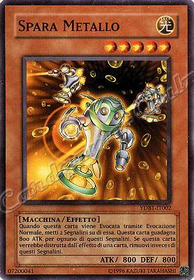 YDB1-IT002 Spara Metallo super rara Unlimited (IT) -NEAR MINT-