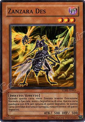 YDB1-IT003 Zanzara Des super rara Unlimited (IT) -NEAR MINT-