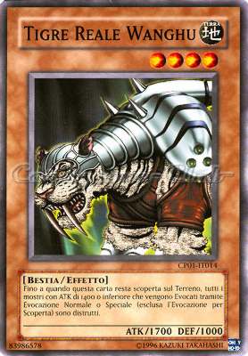 CP01-IT014 Tigre Reale Wanghu comune Unlimited (IT) -NEAR MINT-