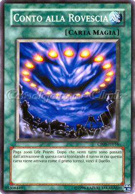 CP01-IT016 Conto alla Rovescia comune Unlimited (IT) -NEAR MINT-