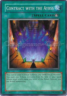 CP03-EN019 Contract With the Abyss comune (EN) -NEAR MINT-