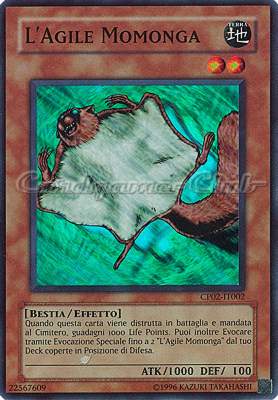 CP02-IT002 L'Agile Momonga super rara Unlimited (IT) -NEAR MINT-