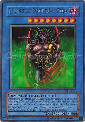 CP02-IT010 Maestro Oscuro-Zorc rara Unlimited (IT) -NEAR MINT-