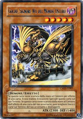 CP03-IT007 Goldd, Signore-Wu del Mondo Oscuro rara Unlimited (IT) -NEAR MINT-