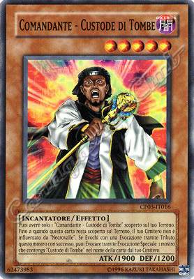 CP03-IT016 Comandante-Custode di Tombe comune Unlimited (IT) -NEAR MINT-
