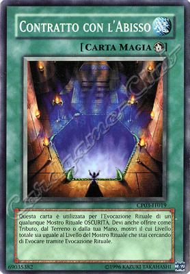 CP03-IT019 Contratto con l'Abisso comune Unlimited (IT) -NEAR MINT-
