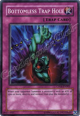 CP04-EN003 Bottomless Trap Hole super rara (EN) -NEAR MINT-