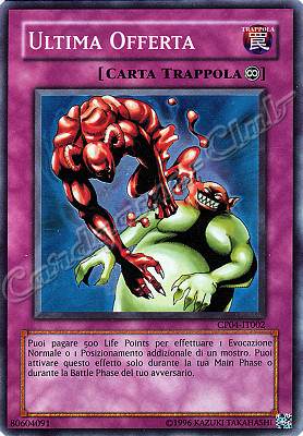 CP04-IT002 Ultima Offerta super rara Unlimited (IT) -NEAR MINT-