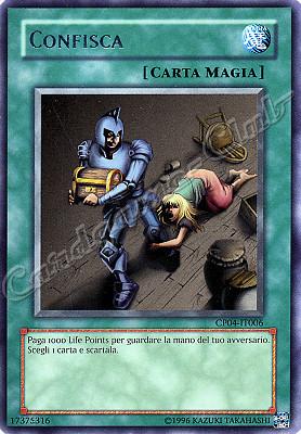 CP04-IT006 Confisca rara Unlimited (IT) -NEAR MINT-