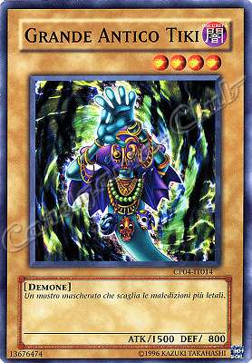 CP04-IT014 Grande Antico Tiki comune Unlimited (IT) -NEAR MINT-