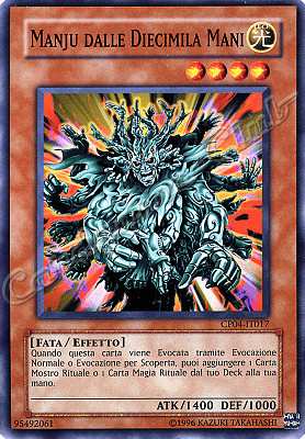 CP04-IT017 Manju dalle Diecimila Mani comune Unlimited (IT) -NEAR MINT-