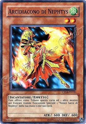 CP04-IT018 Arcidiacono di Nephtys comune Unlimited (IT) -NEAR MINT-