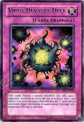 CP05-IT009 Virus Devasta Deck rara Unlimited (IT) -NEAR MINT-